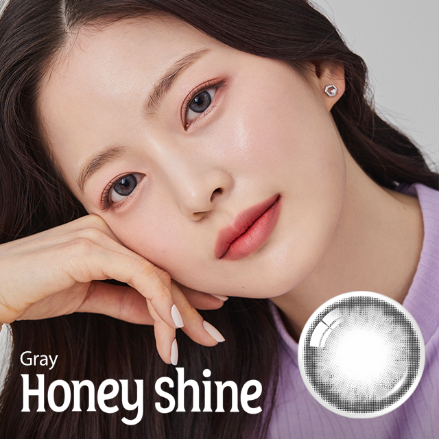 Olens Honey shine 1 day 日拋 10p Brown