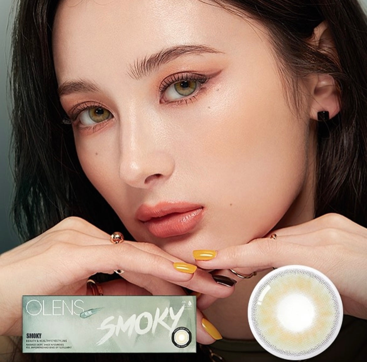 Olens Russian Somky 1 day 日拋 10p Olive