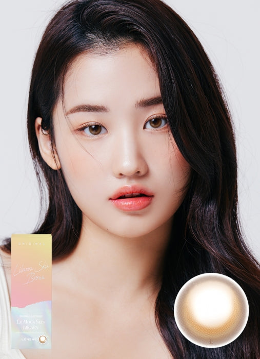Lensme original lilmoon skin 1 day 日拋 10p brown