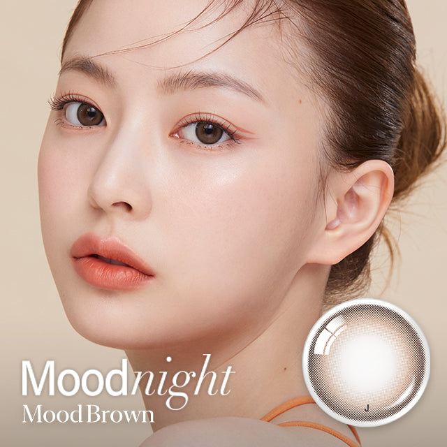Olens moodnight Toric 散光 1 month 月拋 1p brown
