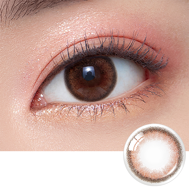 Olens Vivi Ring 1 day 日拋 20p Choco