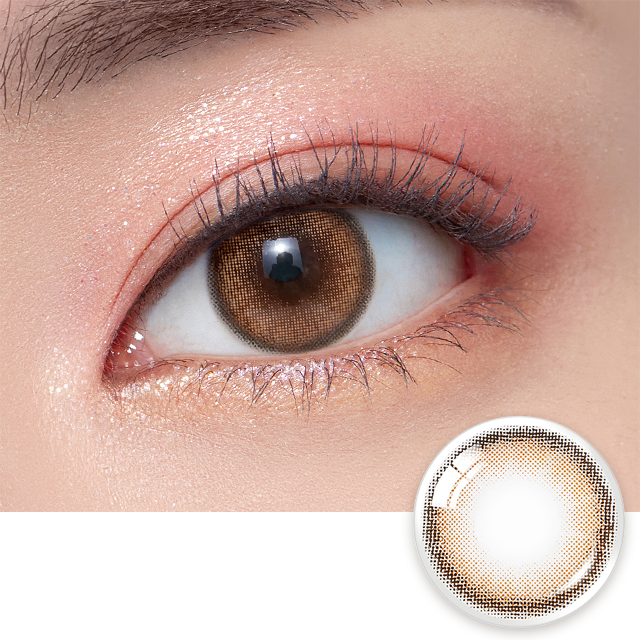 Olens Vivi Ring 1 day 日拋 20p Brown