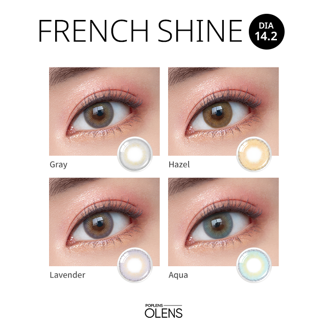 Olens French Shine 1 day 日拋 10p Aqua