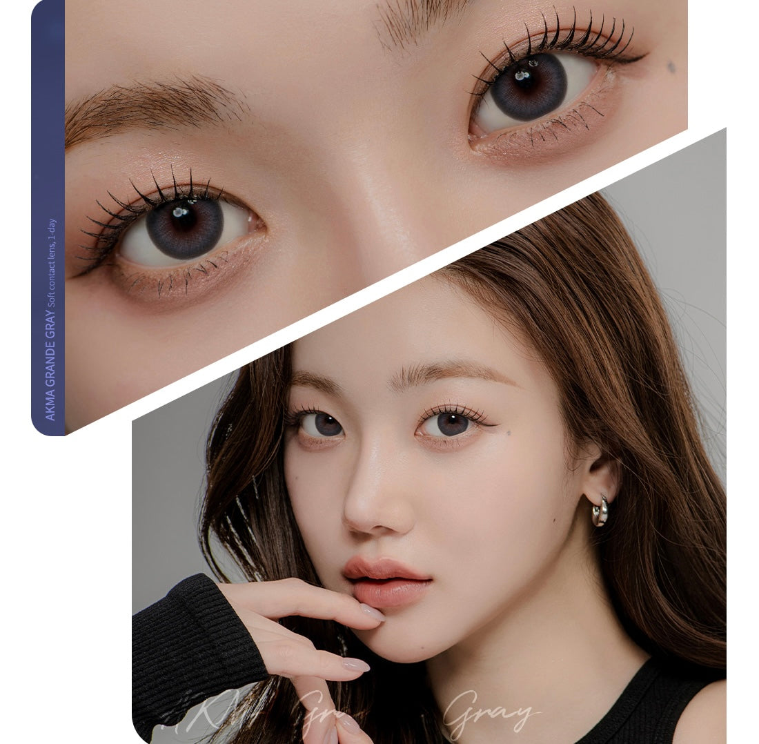 Lensme akma grande 1 day 日拋 30p gray