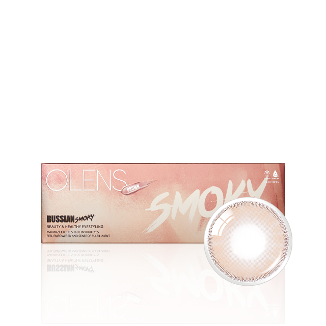 Olens Russian Somky 1 day 日拋 10p Brown