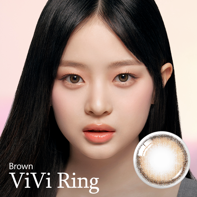 Olens Vivi Ring 1 day 日拋 20p Brown