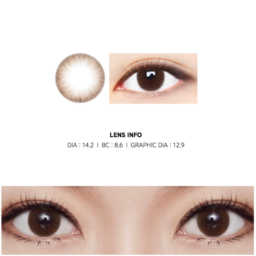 Lensme Real some 1 day 日拋 30p choco