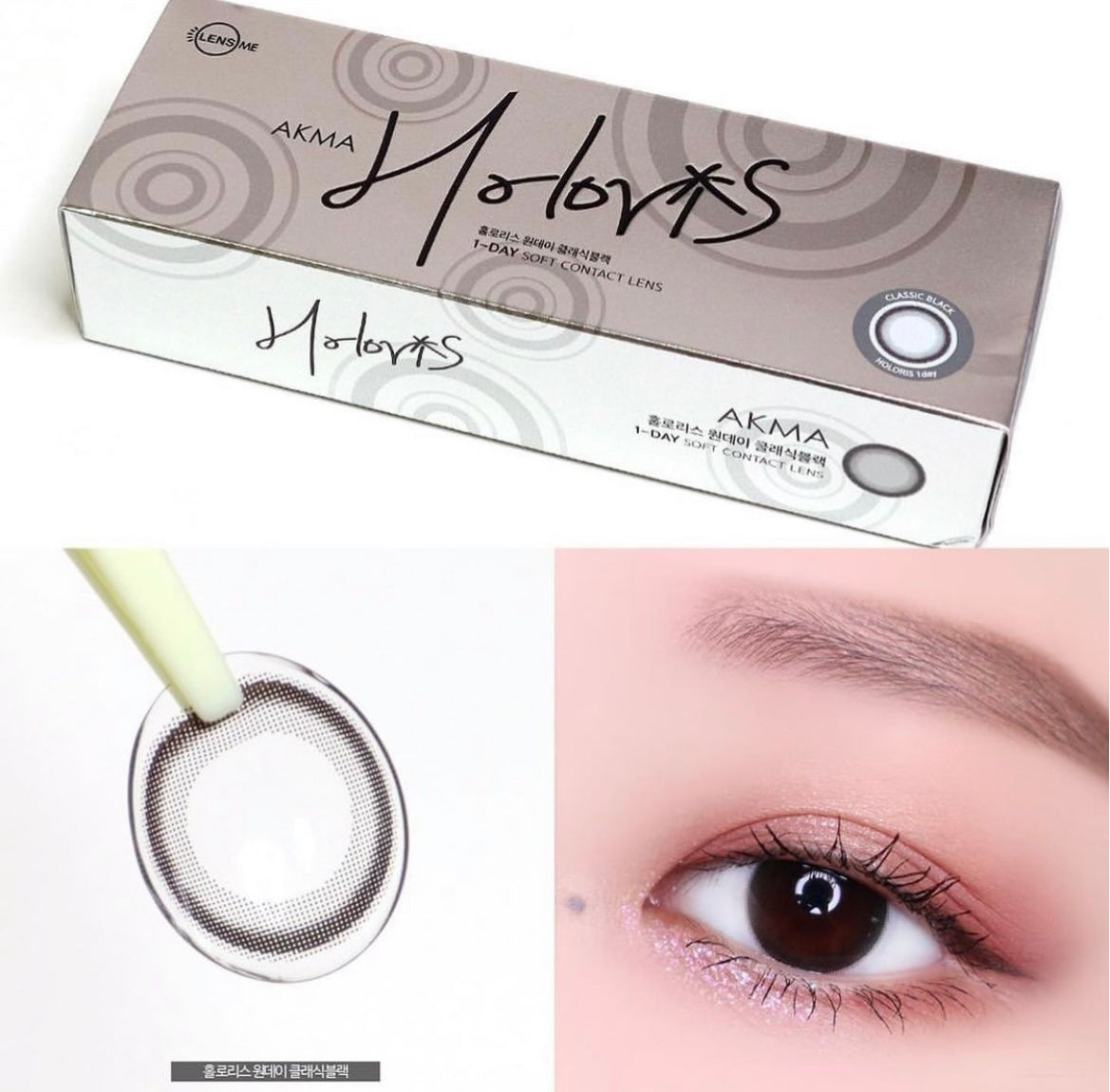Lensme holoris 1 day 日拋 30p black