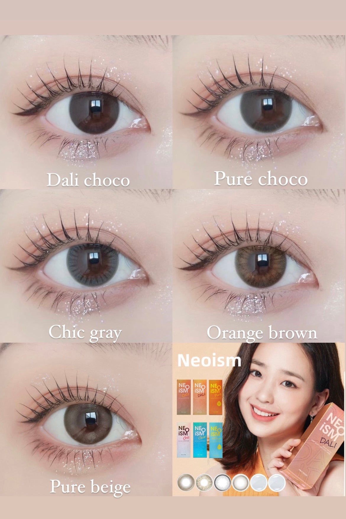 Neoism 1 day 日拋 50p pure beige