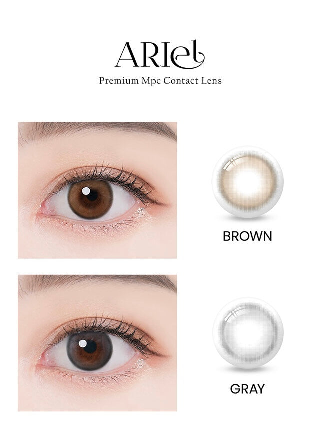 isha oriana ariel 1 day 日拋 10p brown