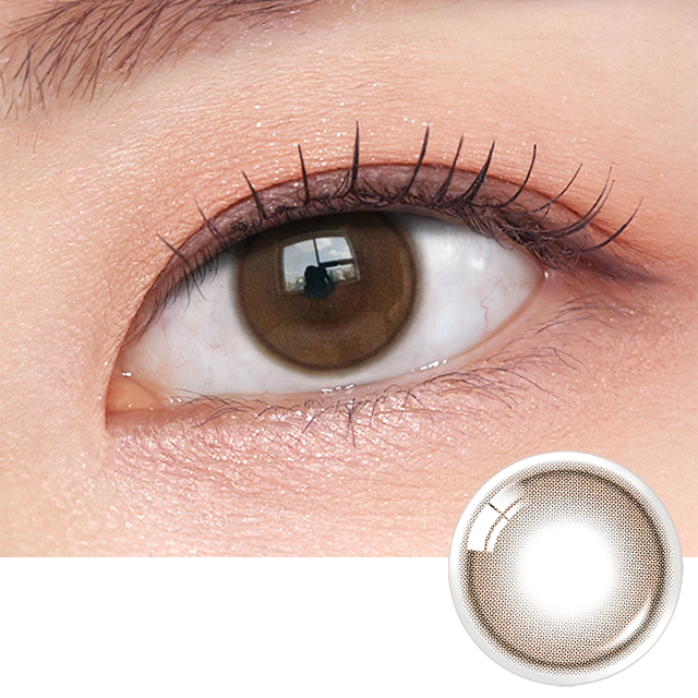 Olens month 月拋 2p Shine Touch Milky Choco