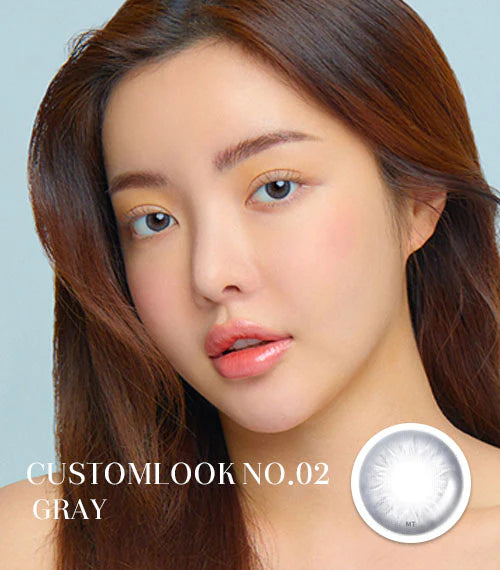 Lensme Torica 散光 1 Month 月拋 2p Customlook NO.02 Gray