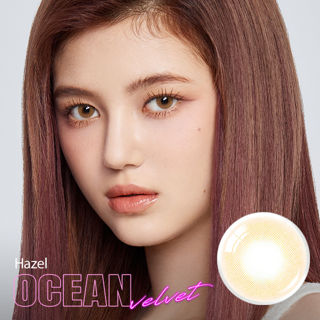 Olens Ocean velvet 1 day 日拋 10p Hazzel