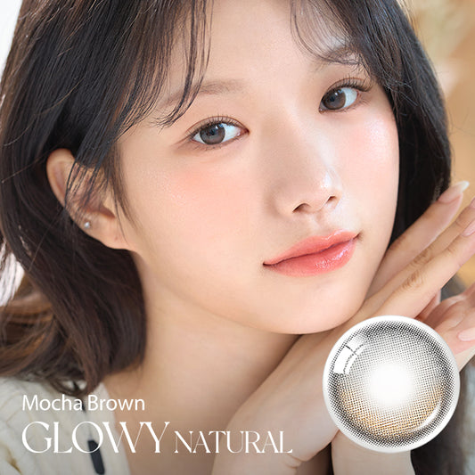 Olens month 月拋 2p Glowy Natural Mocha Brown