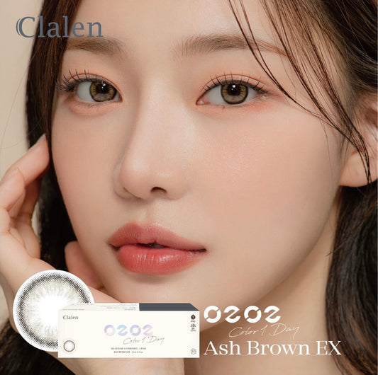 Clalen o2o2 1 day 日拋 30p Ash Brown Ex