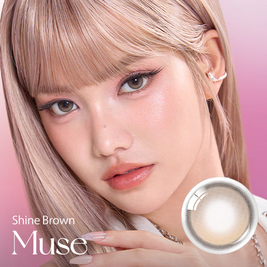 Olens 1 day 日拋 10p Muse Shine Brown
