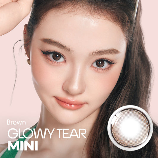 Olens month 月拋 2p Glowy Tear Mini Brown