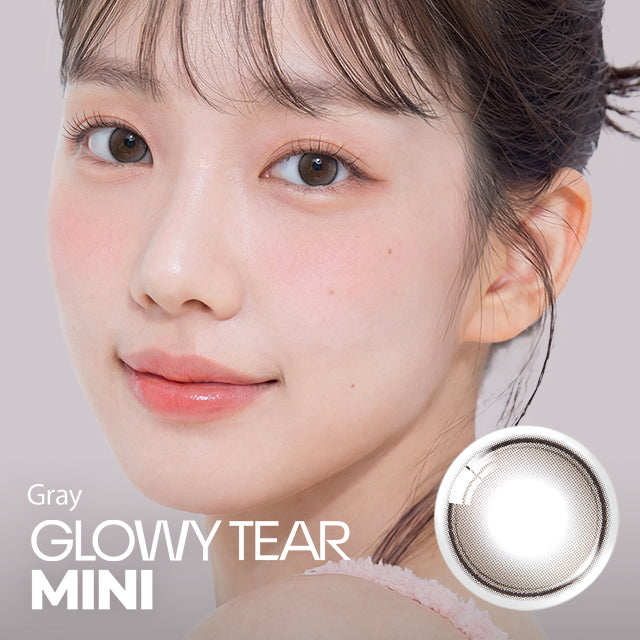 Olens month 月拋 2p Glowy Tear Mini gray