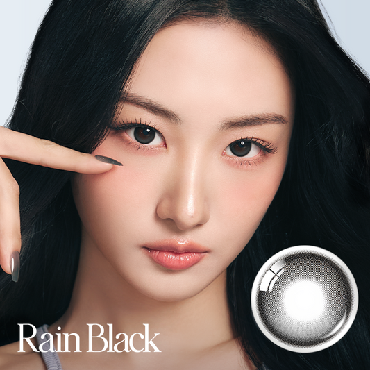 Olens month 月拋 2p Rain Black