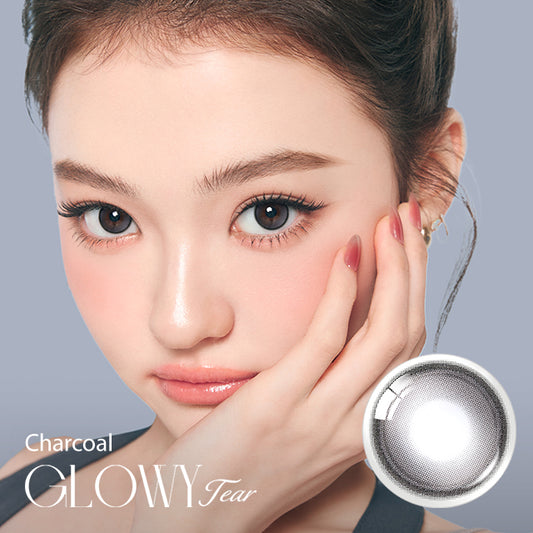 Olens month 月拋 2p Glowy Tear Charcoa