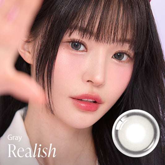 Olens month 月拋 2p Realish Gray