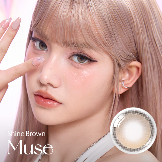 Olens month 月拋 2p Muse Shine Brown
