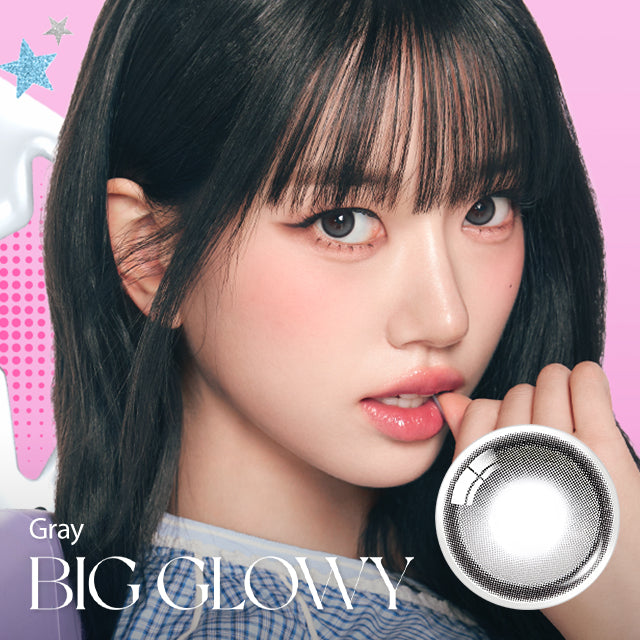 Olens month 月拋 2p Big Glowy Gray