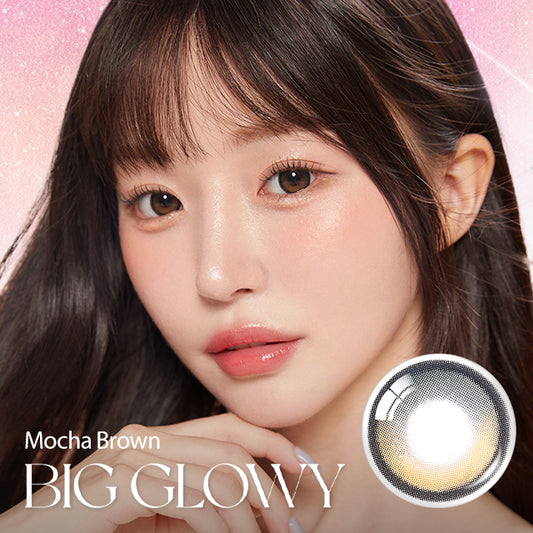 Olens month 月拋 2p Big Glowy Brown