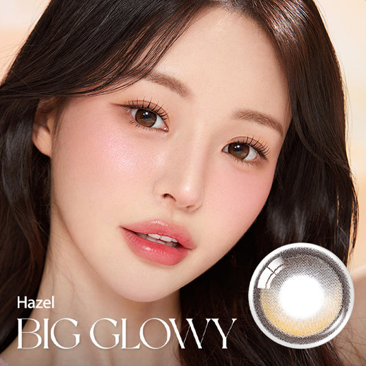 Olens month 月拋 2p Big Glowy Hazel
