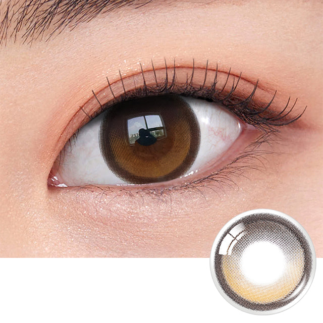 Olens month 月拋 2p Big Glowy Hazel