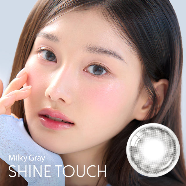 Olens month 月拋 2p Shine Touch Milky Gray