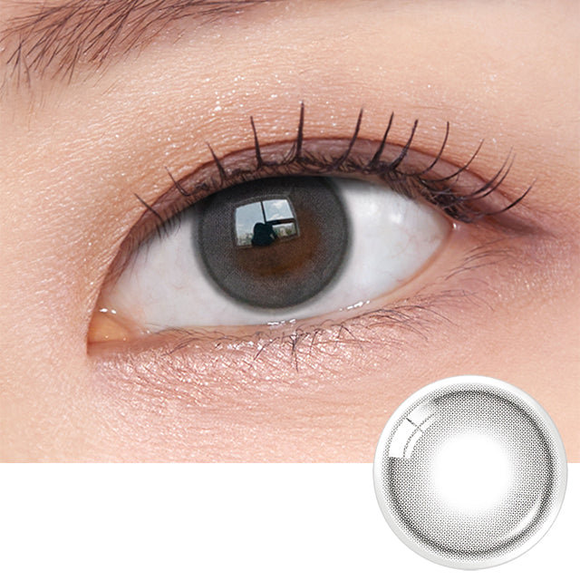 Olens month 月拋 2p Shine Touch Milky Gray